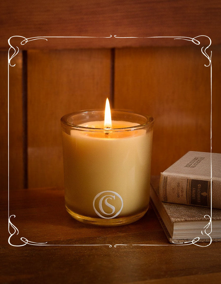 best selling vanilla scented beeswax candle