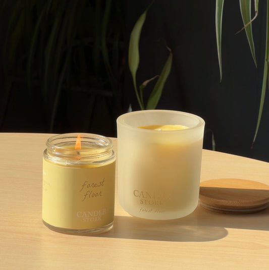 Forest Floor Beeswax Candle - Cedarwood Fir