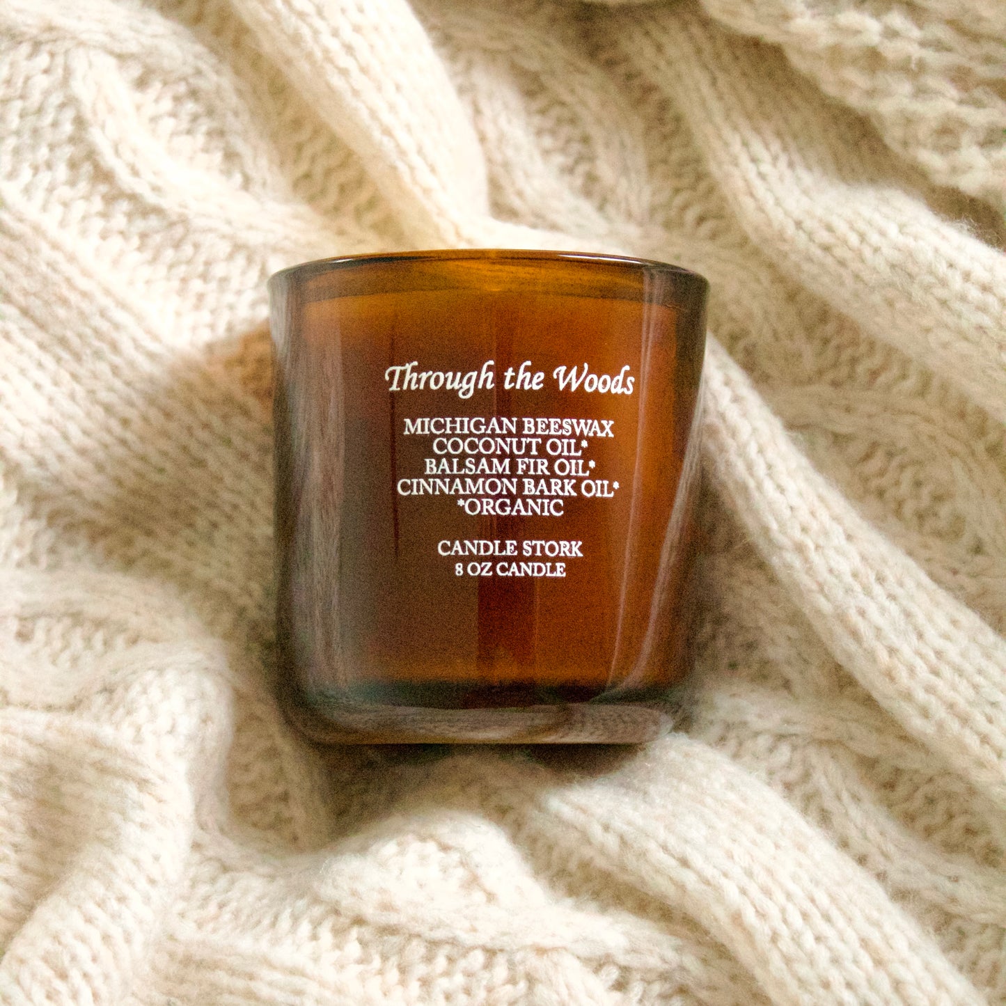 Through the Woods Beeswax Candle
