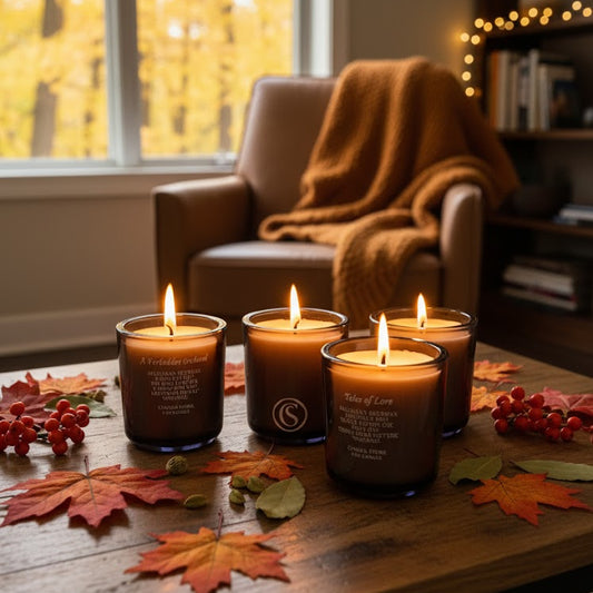 Autumn Candle Gift Set