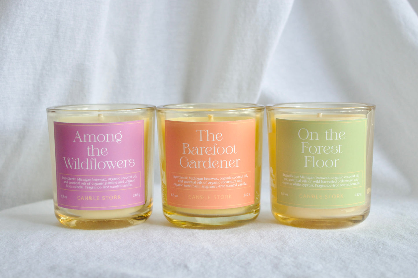 the flora collection by candle stork