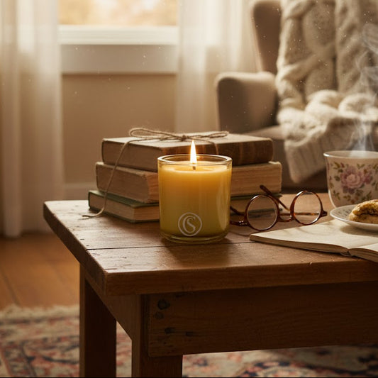 unscented pure beeswax candle