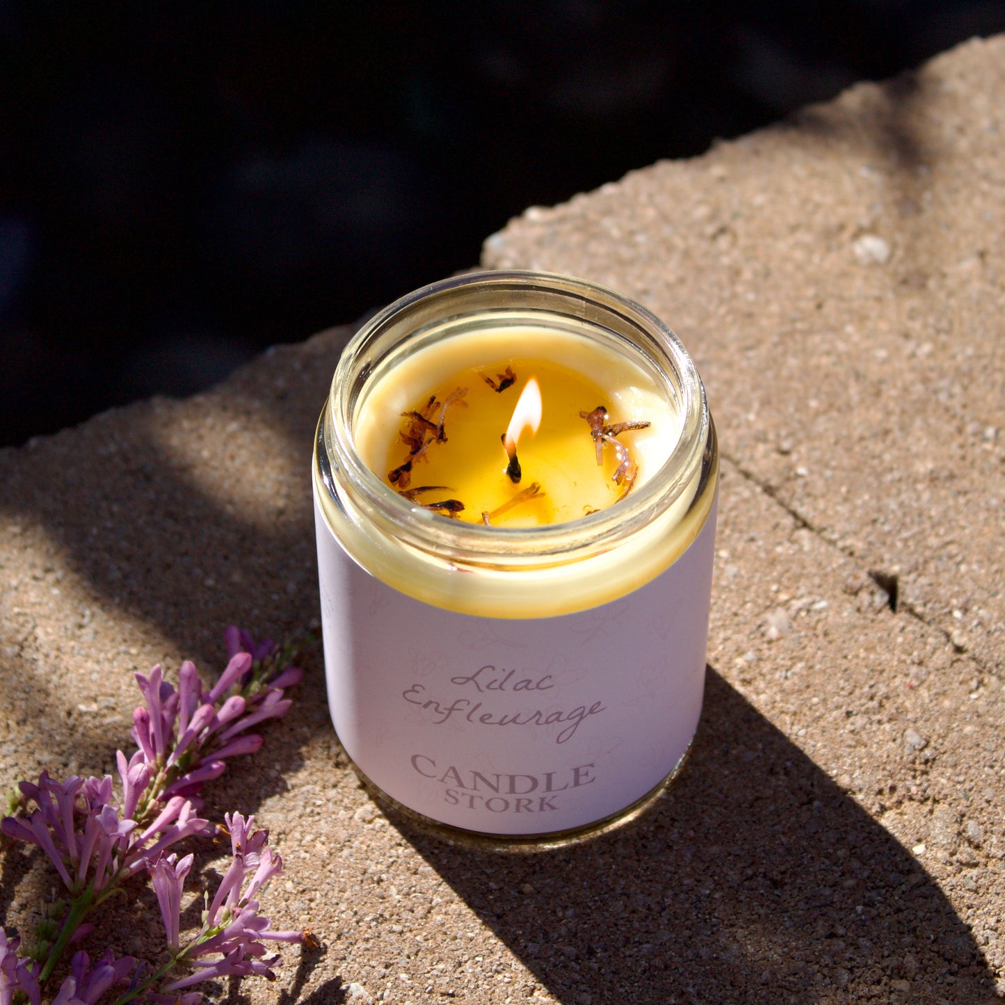 Lilac Enfleurage Candle