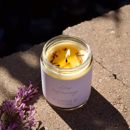 Lilac Enfleurage Candle