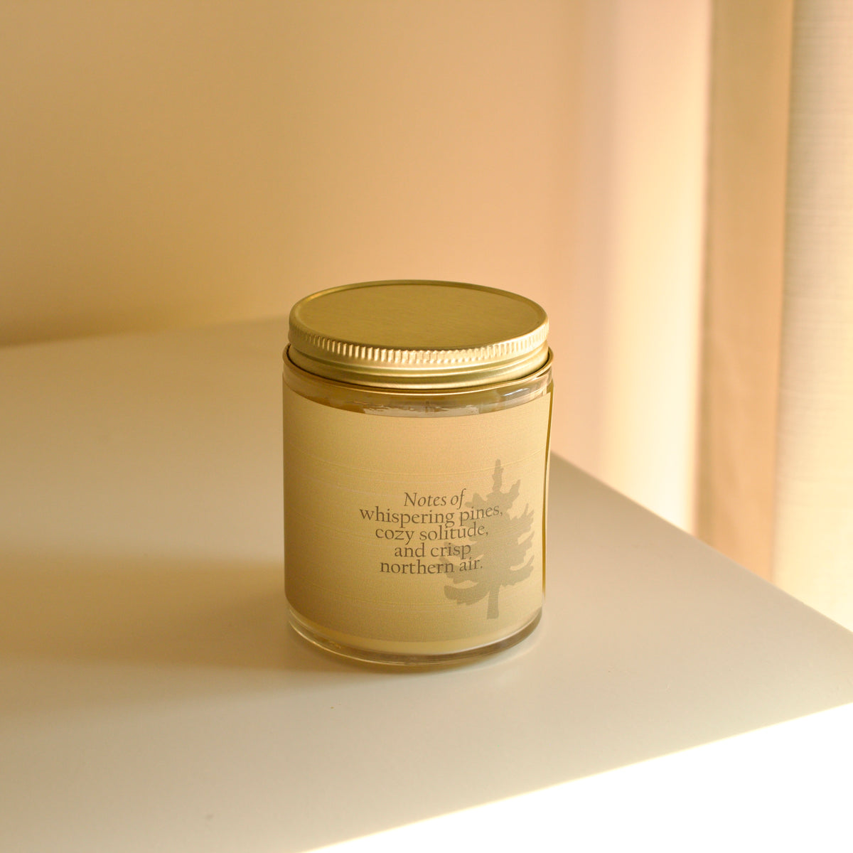 Upstate Retreat Beeswax Candle - Balsam Cinnamon