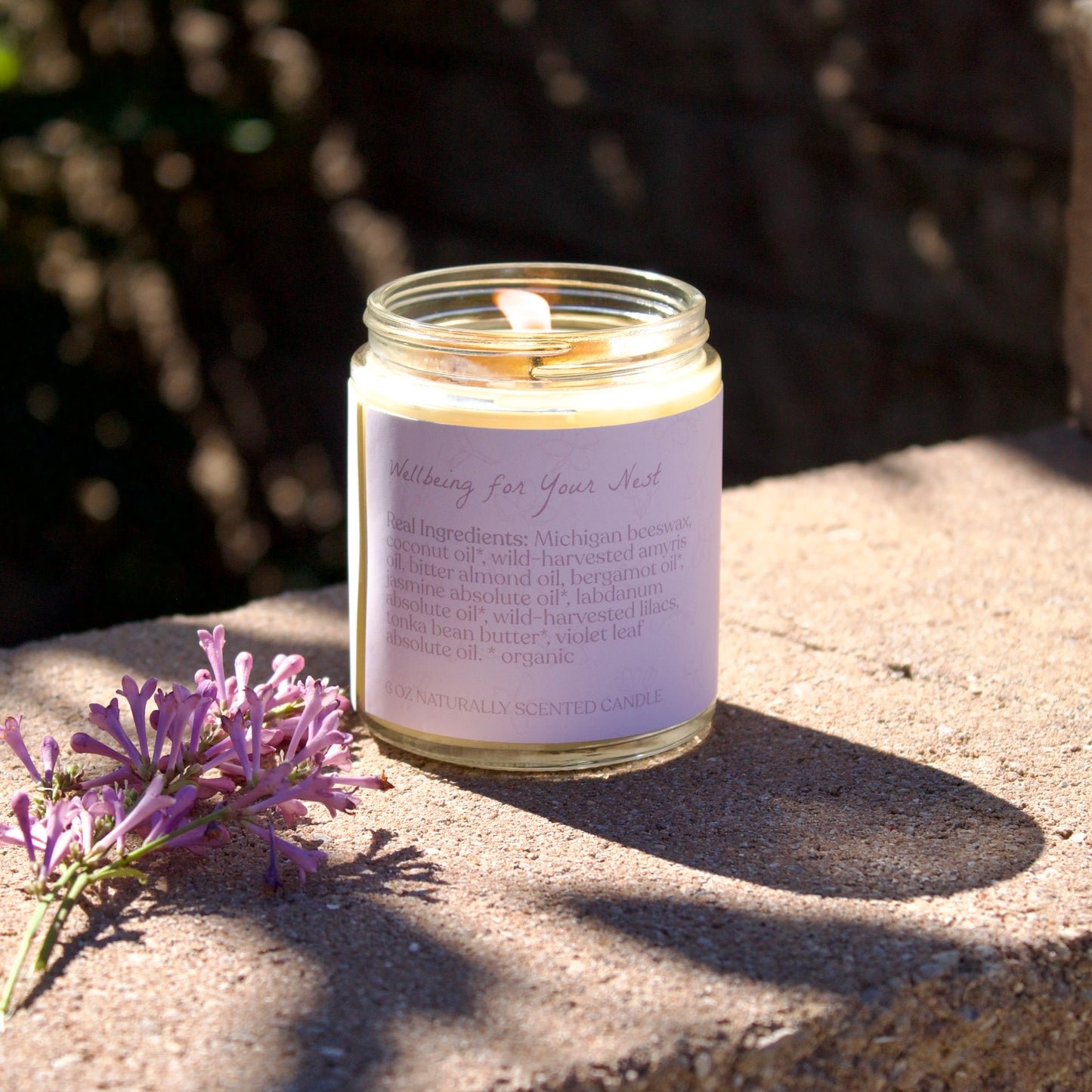 Lilac Enfleurage Candle