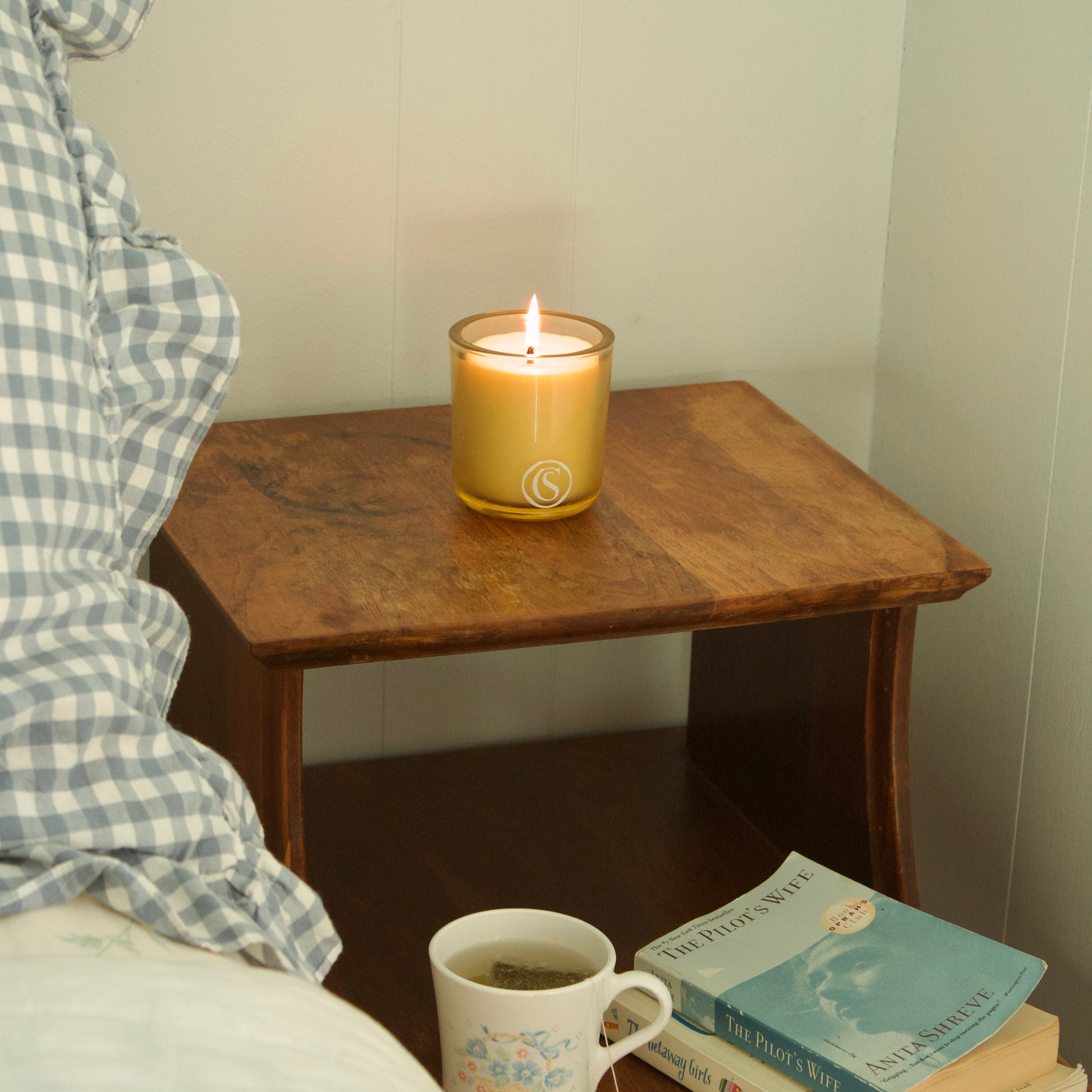 Blame the Moon Beeswax Candle Candle Stork