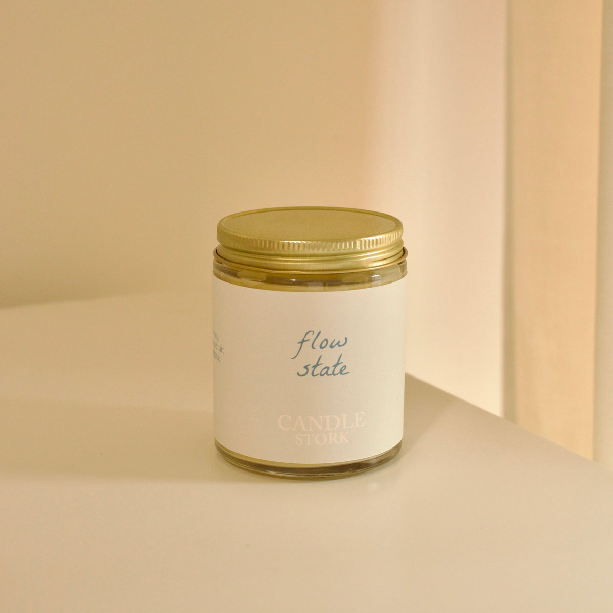 Flow State Beeswax Candle - Bergamot Grapefruit
