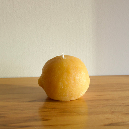 Pure Beeswax Lemon Candle