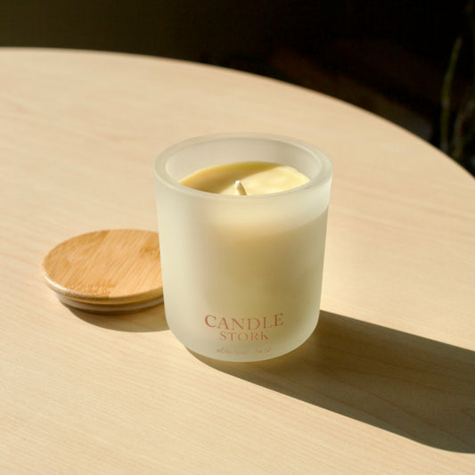 Ethereal Herb Beeswax Candle - Geranium Sage