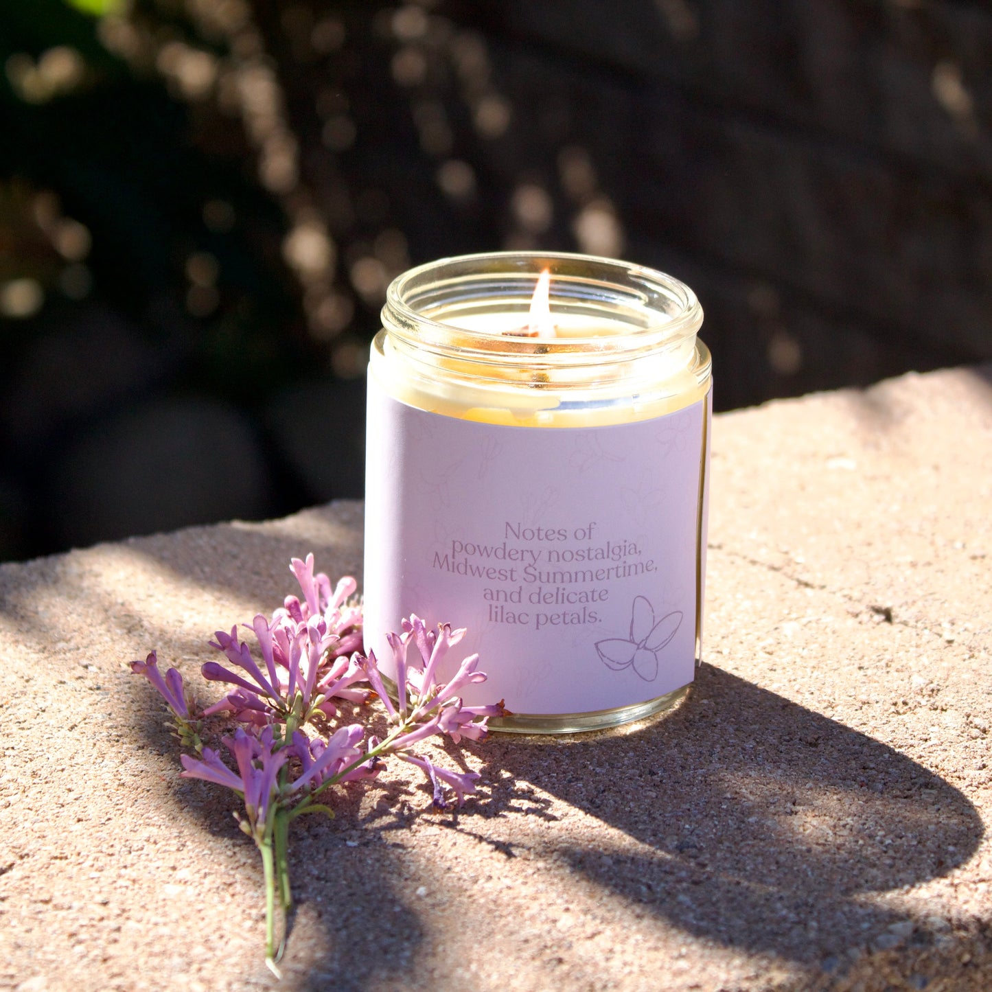 Lilac Enfleurage Candle