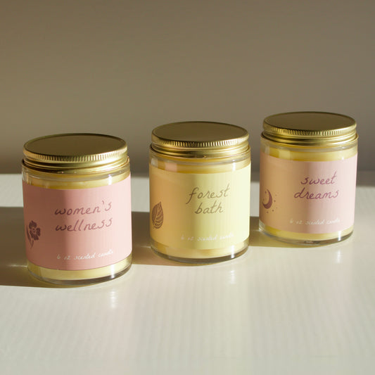 Calming Aromatherapy Candle Bundle