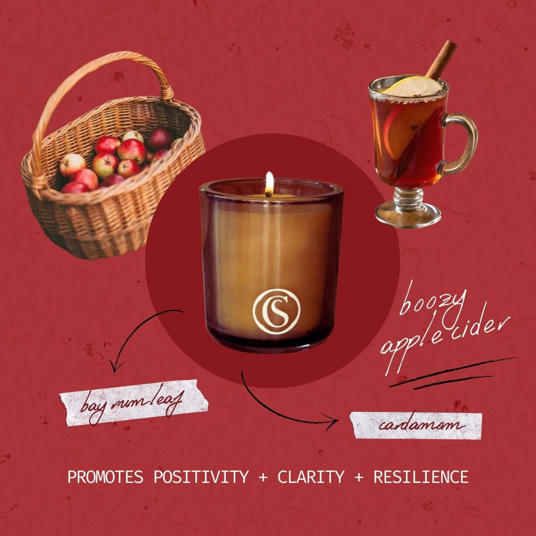 A Forbidden Orchard Beeswax Candle Candle Stork