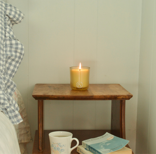 Blame the Moon Beeswax Candle