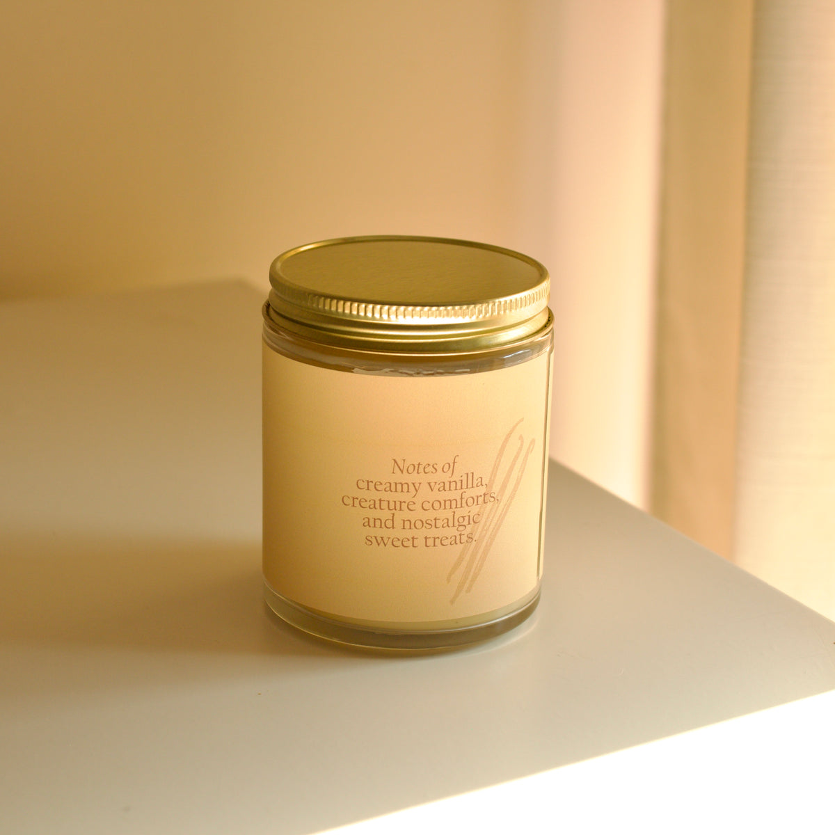 Creature of Habit Beeswax Candle – Vanilla Citrus