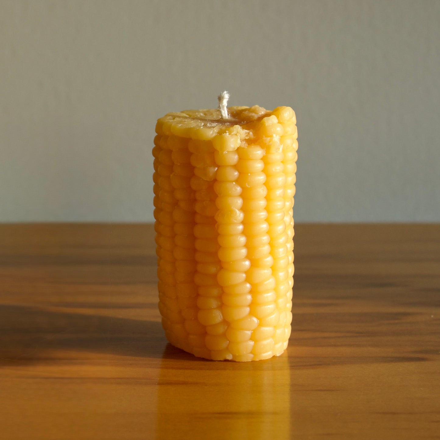 Pure Beeswax Corn Cob Candle