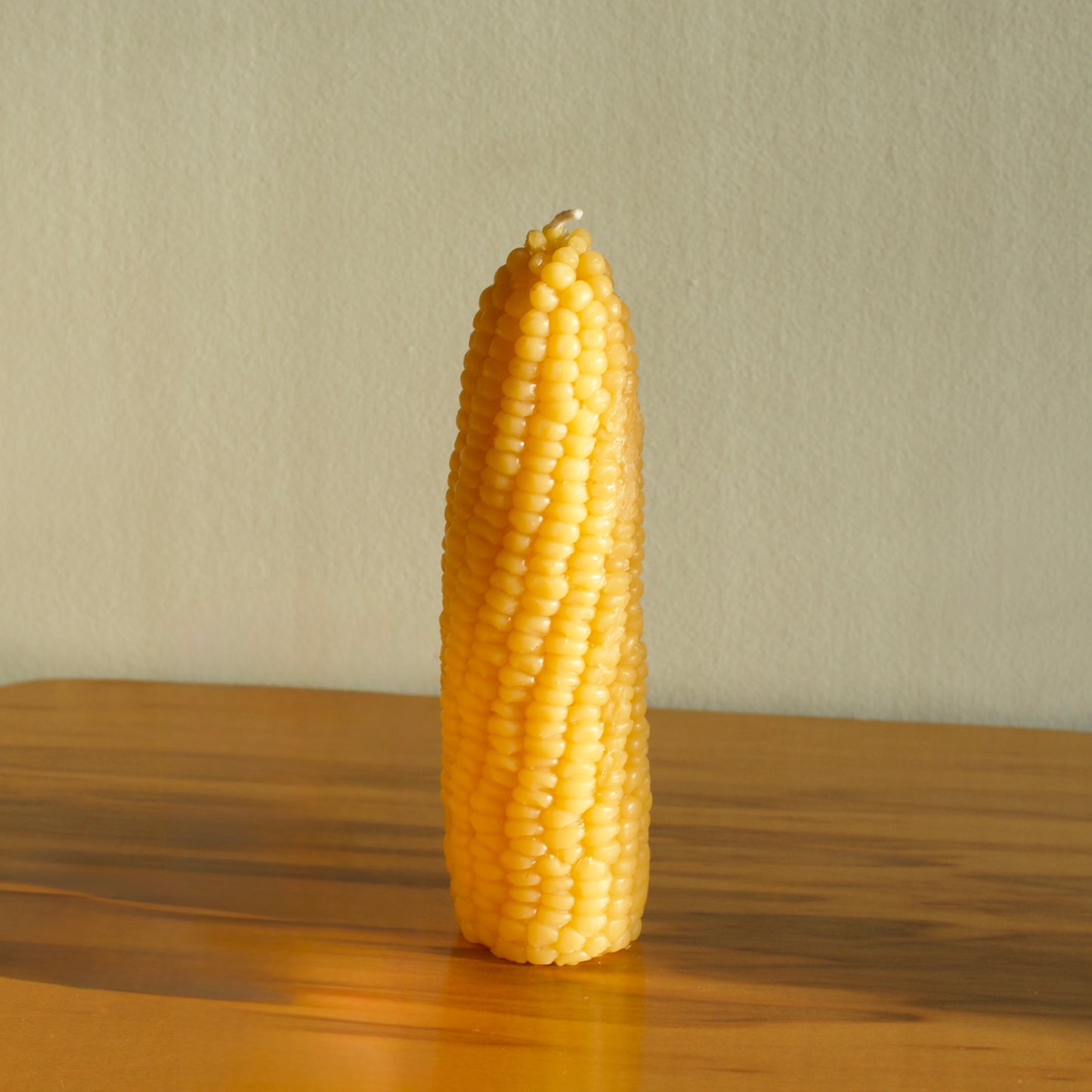 Pure Beeswax Corn Cob Candle