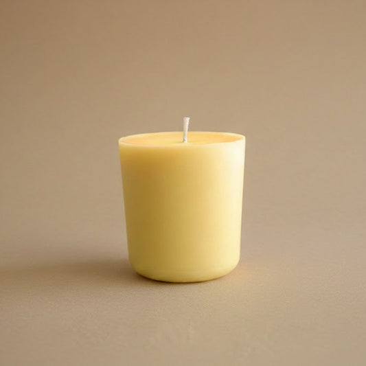 naturally scented vanilla candle refill