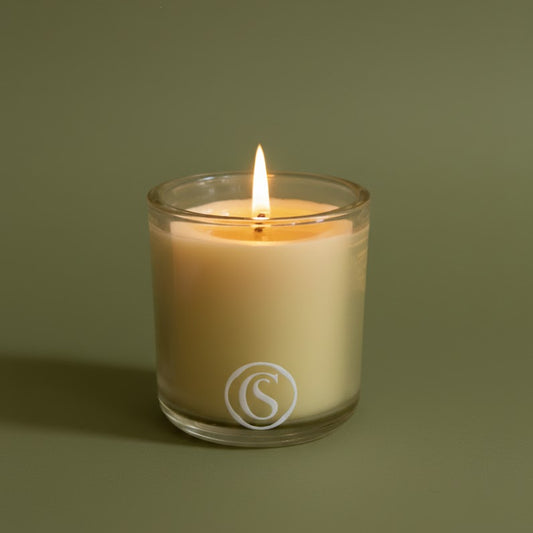 naturally scented candle